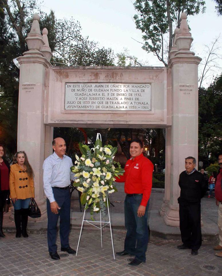 Festejo del 486 aniversario de la fundación de la «Primera Guadalajara»