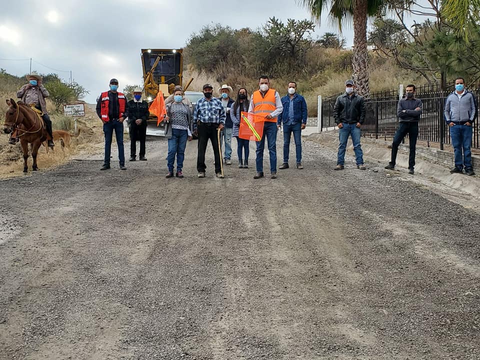 Iniciamos rehabilitación de carretera de acceso a Las Huertas