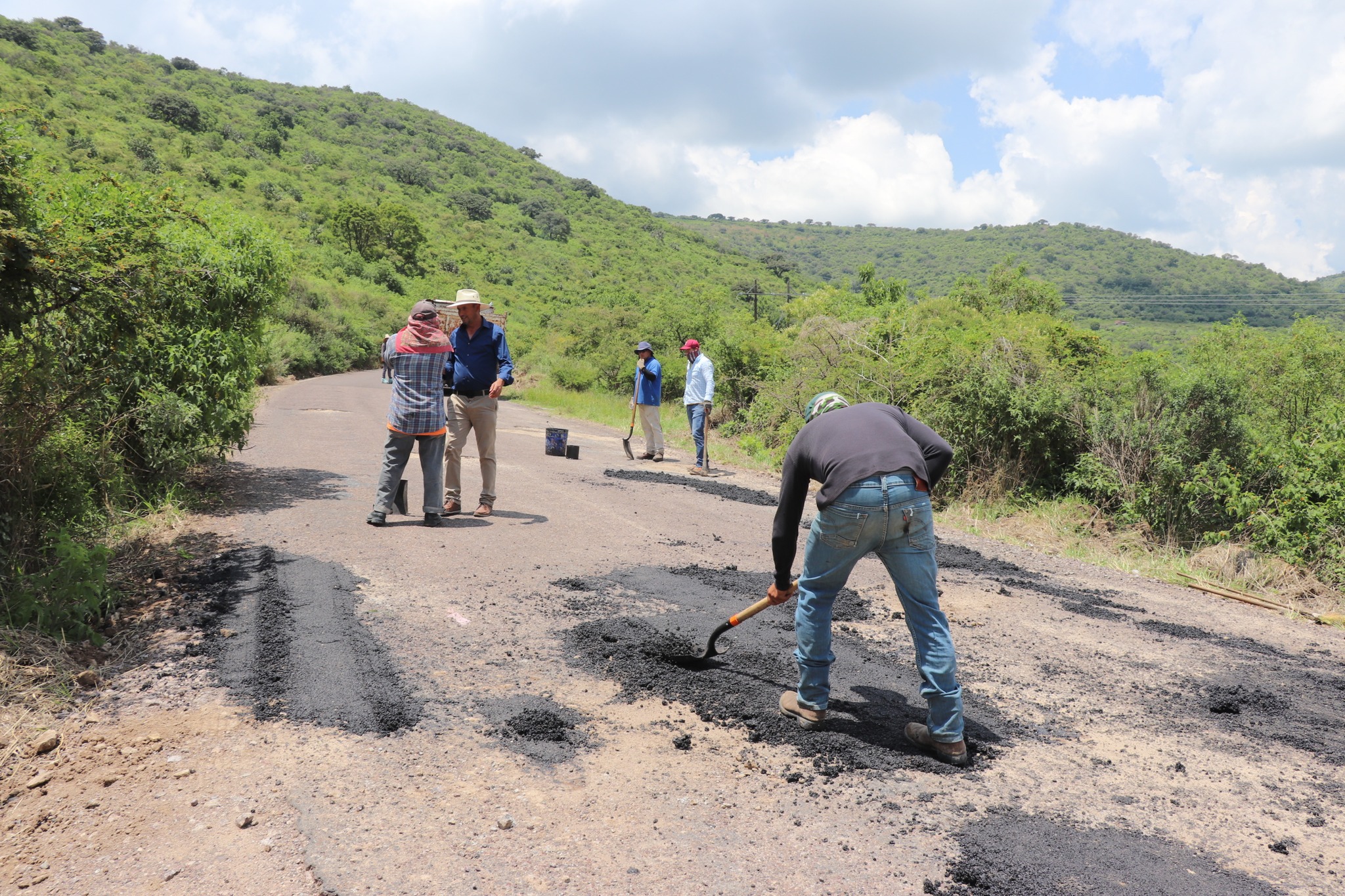 Supervisión de avances de obras Ayuntamiento de Nochistlán