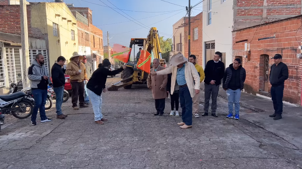 Arrancamos la reconstrucción de la calle Zaragoza