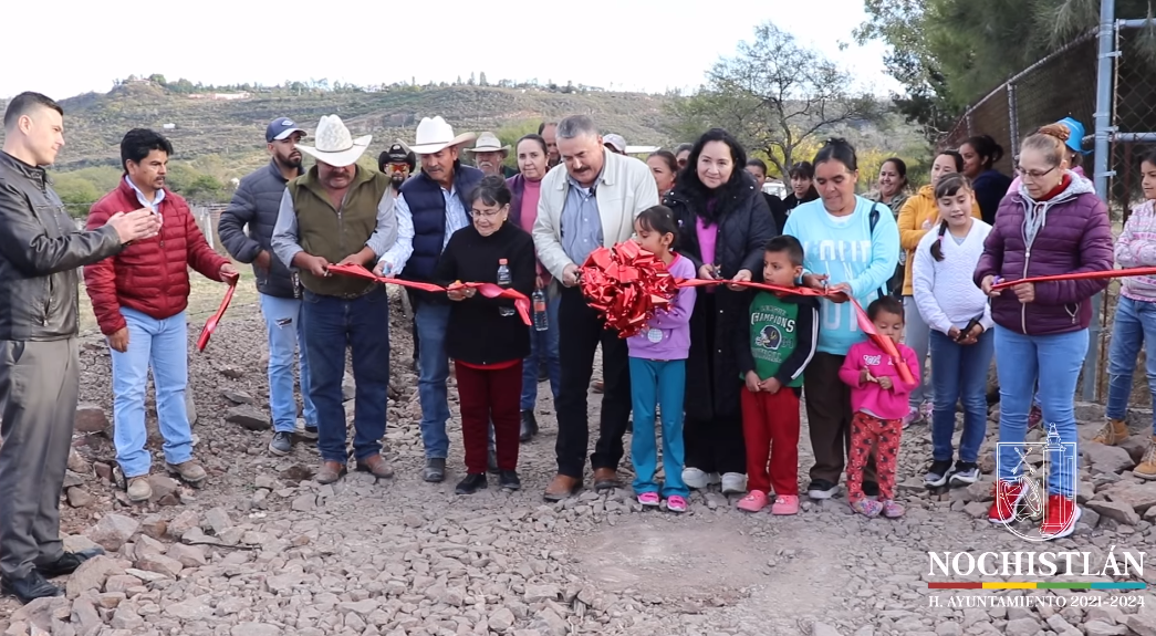 Inauguración de obra en la comunidad de Veladores