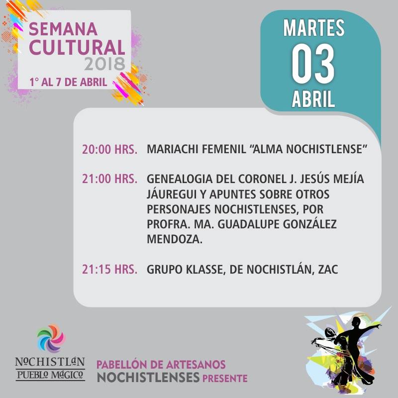 Martes en la Semana Cultural