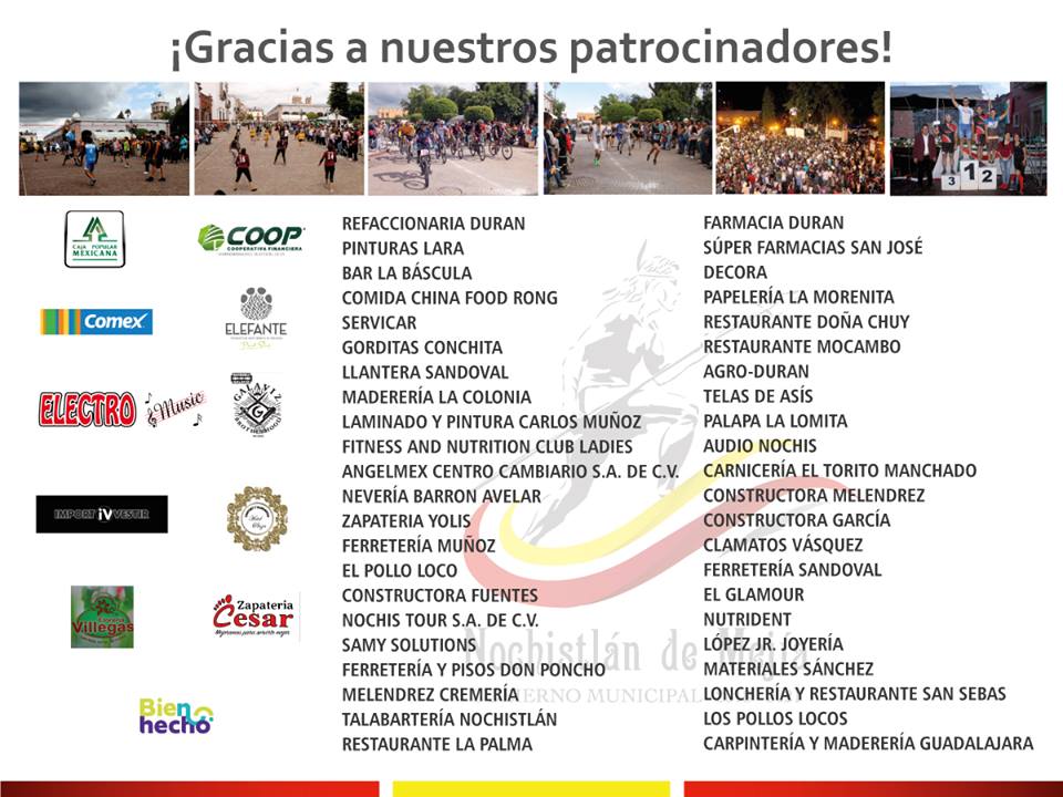 Gracias a nuestros patrocinadores