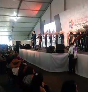 Nochistlán presente en Michoacán