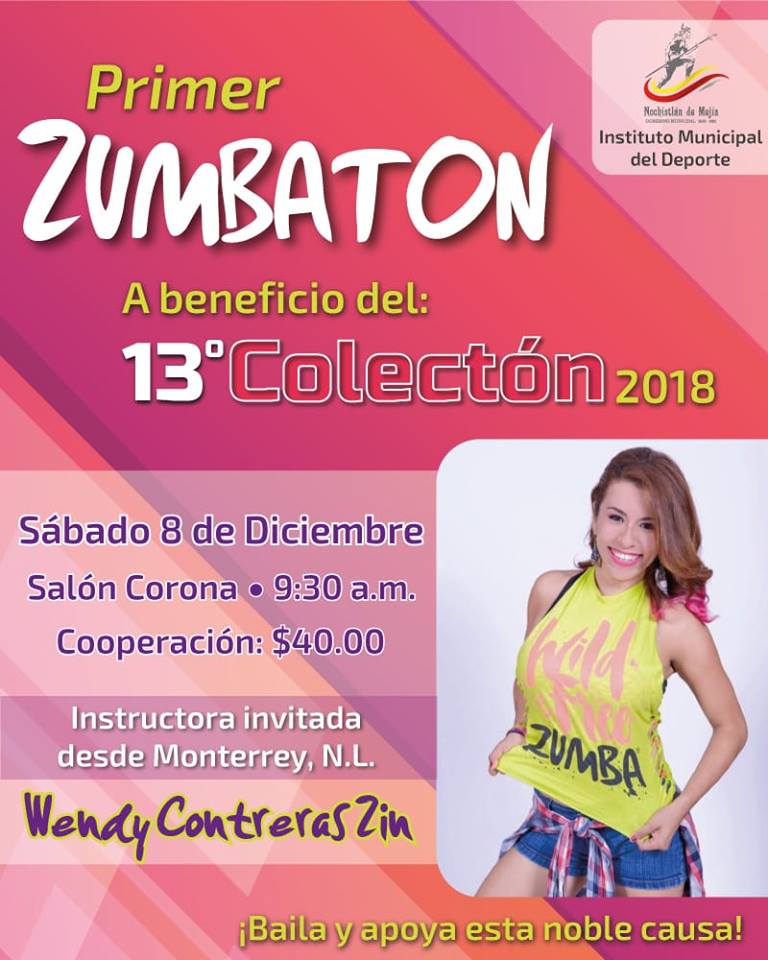 Zumbatón a favor del Colectón 2018