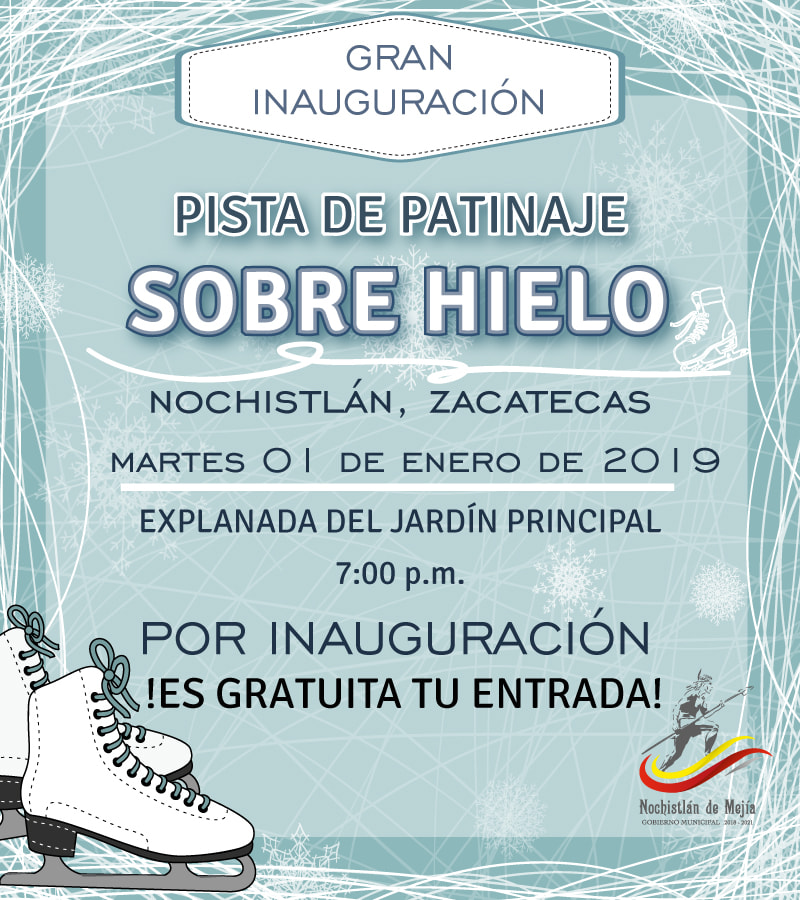 Inauguración de pista de hielo