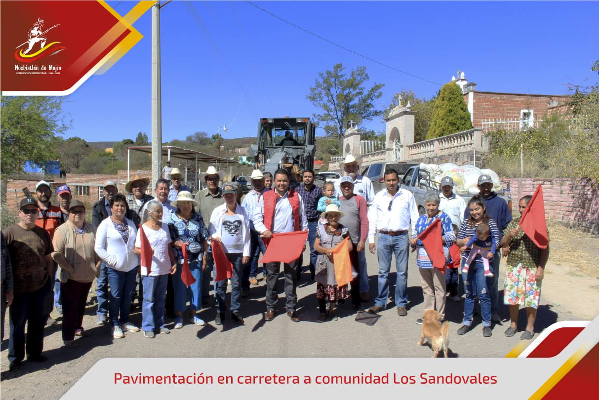 Inicia Rehabilitación de Carretera a Los Sandovales