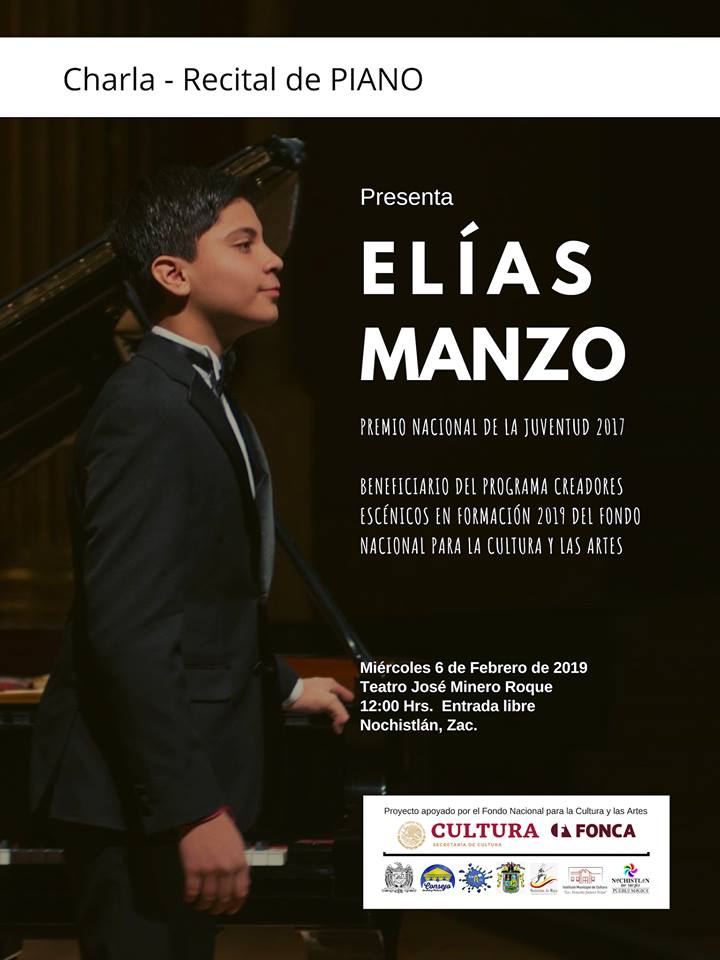 Charla – Recital de piano