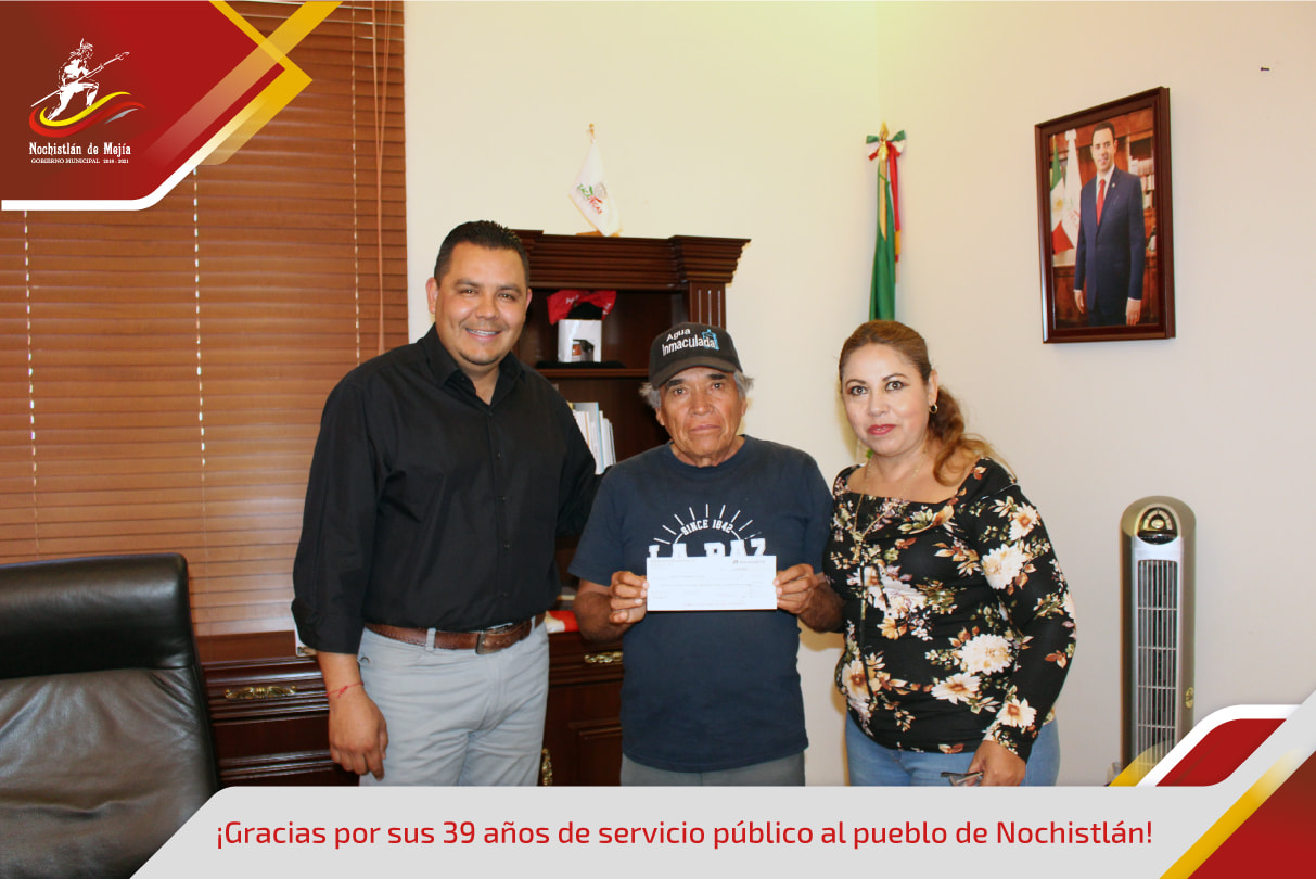 Gracias Don Roberto por su entrega y servicio