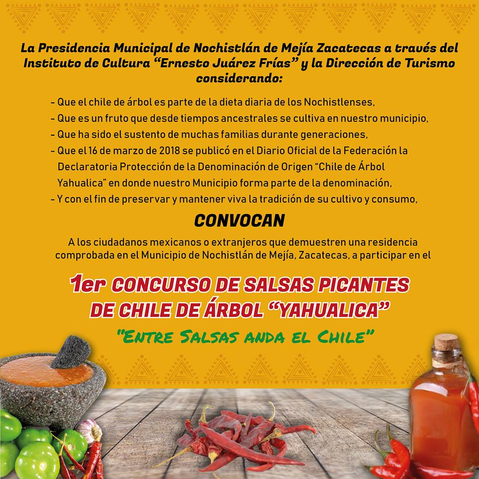 Concurso de Salsas Picantes con Chile Yahualica