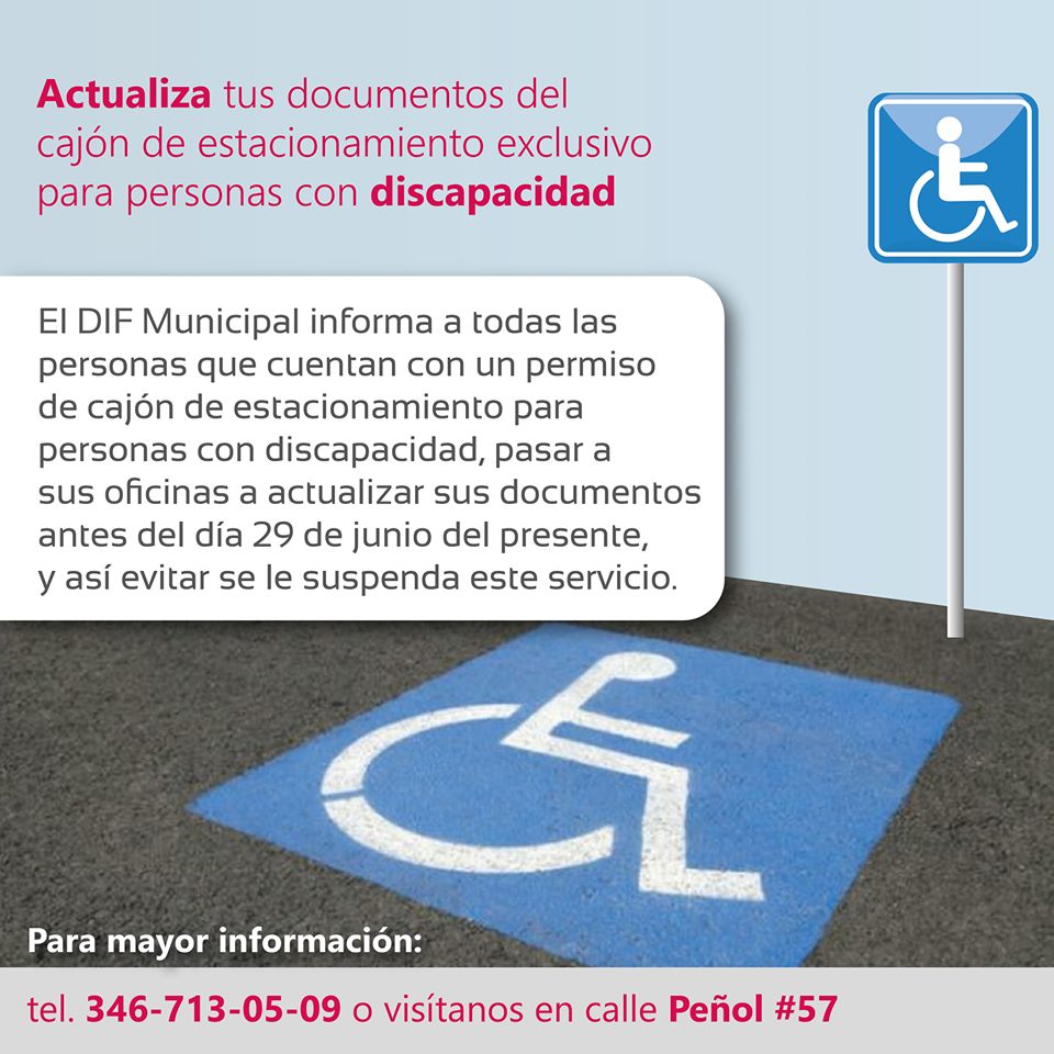 Actualiza tu permiso para cajón de estacionamiento