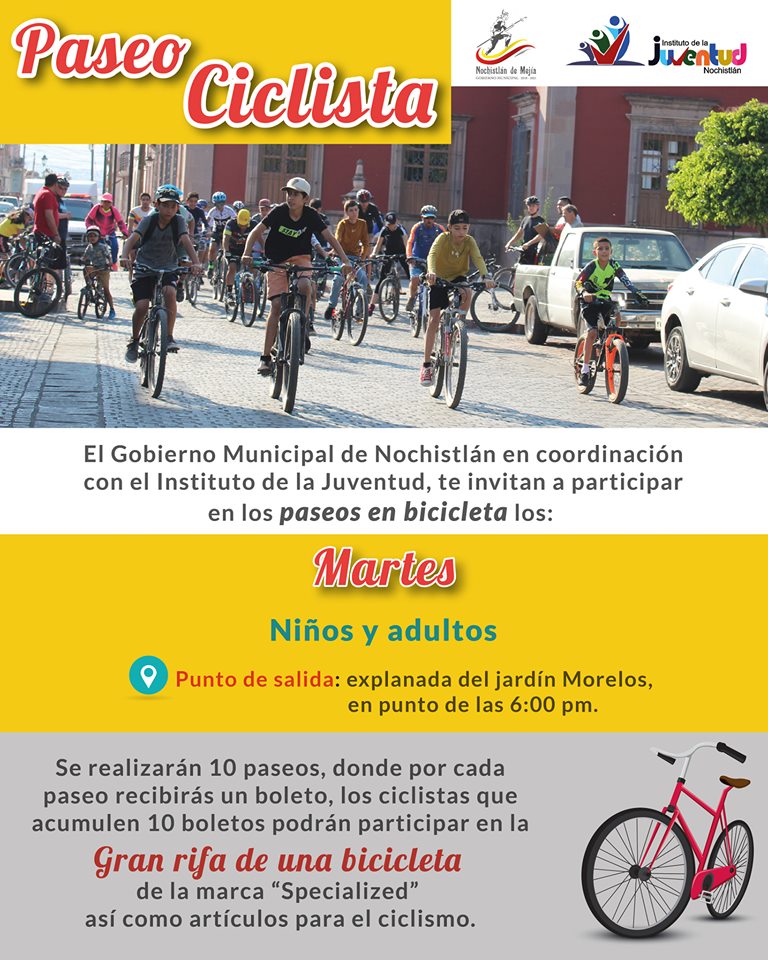 Es martes ¡¡Vamos al paseo ciclista!!