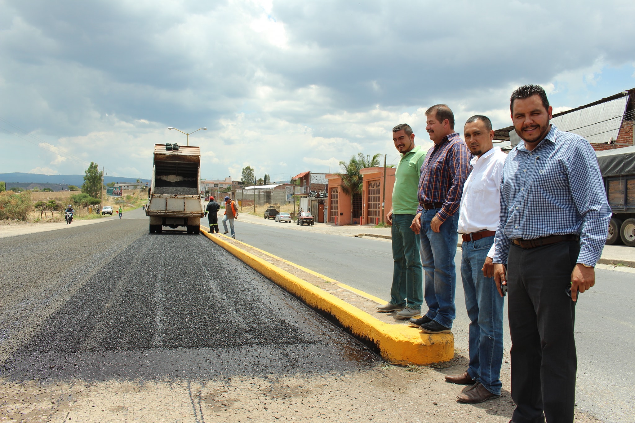 Rehabilitamos acceso a la cabecera municipal