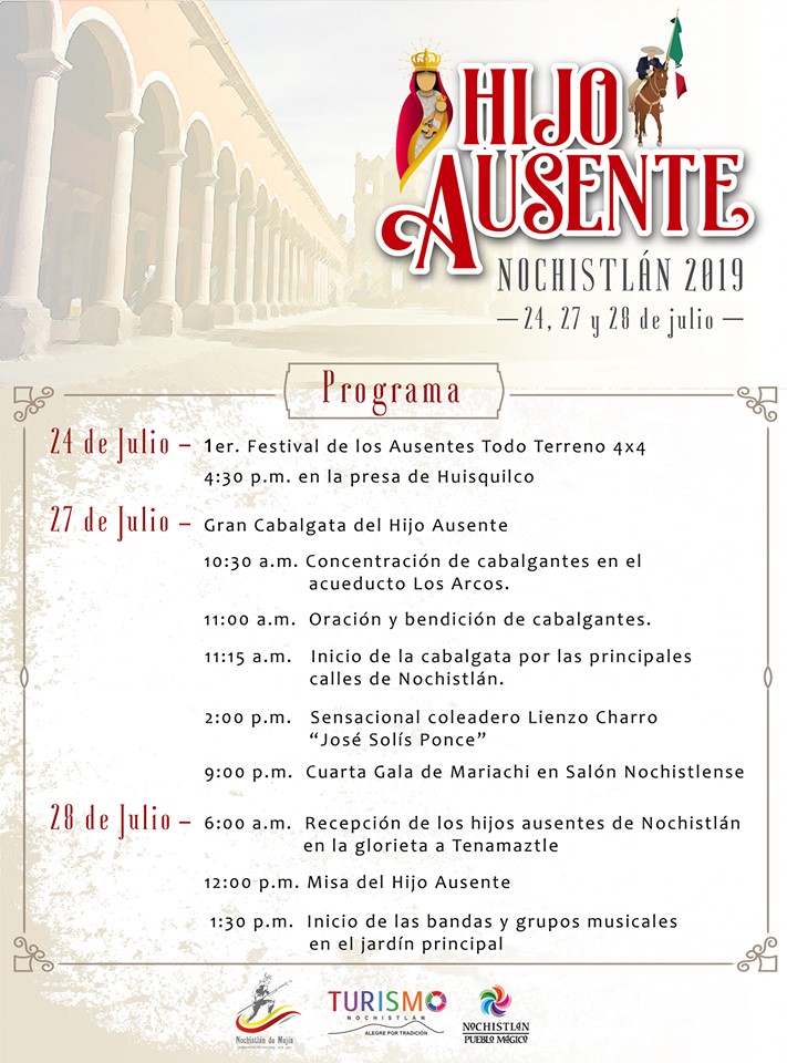 Programa del Hijo Ausente 2019