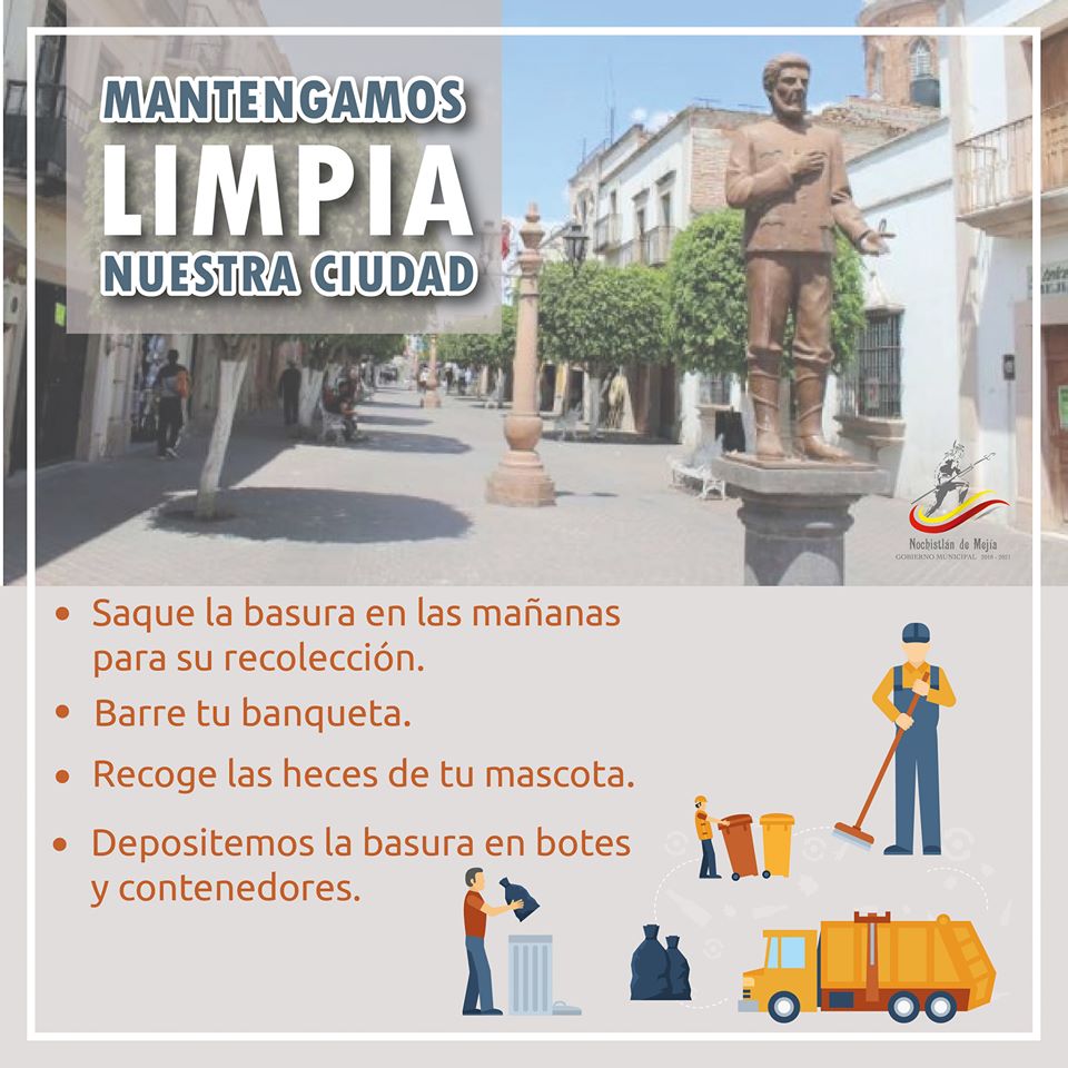 Mantengamos nuestra ciudad limpia