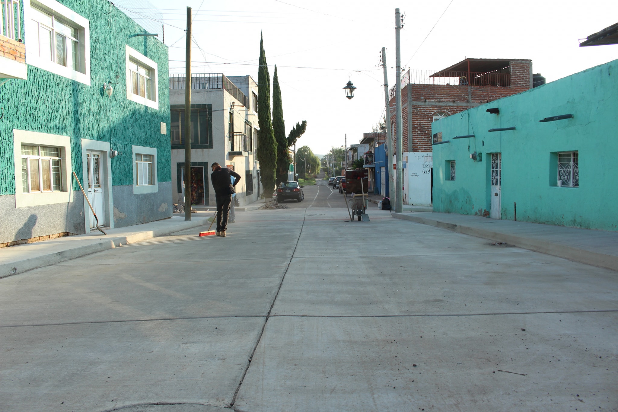 Calle Josefa Ortiz De Domínguez terminada