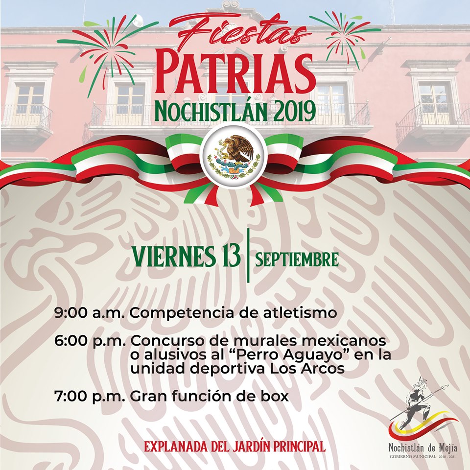 Eventos de fiestas patrias de el viernes 13