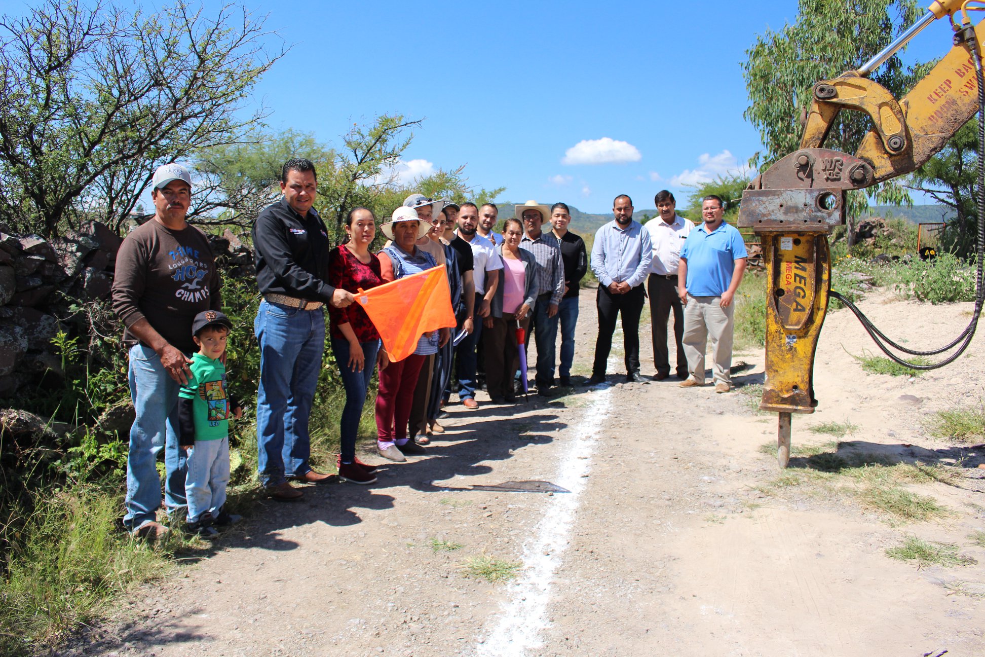 Inicia la construcción de alcantarillado en Las Tuzas