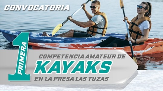 Primera competencia amateur de Kayaks