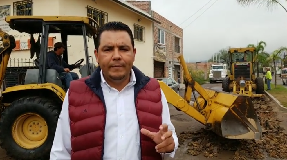 Inicia la rehabilitación de la Av. Pedro Aguayo