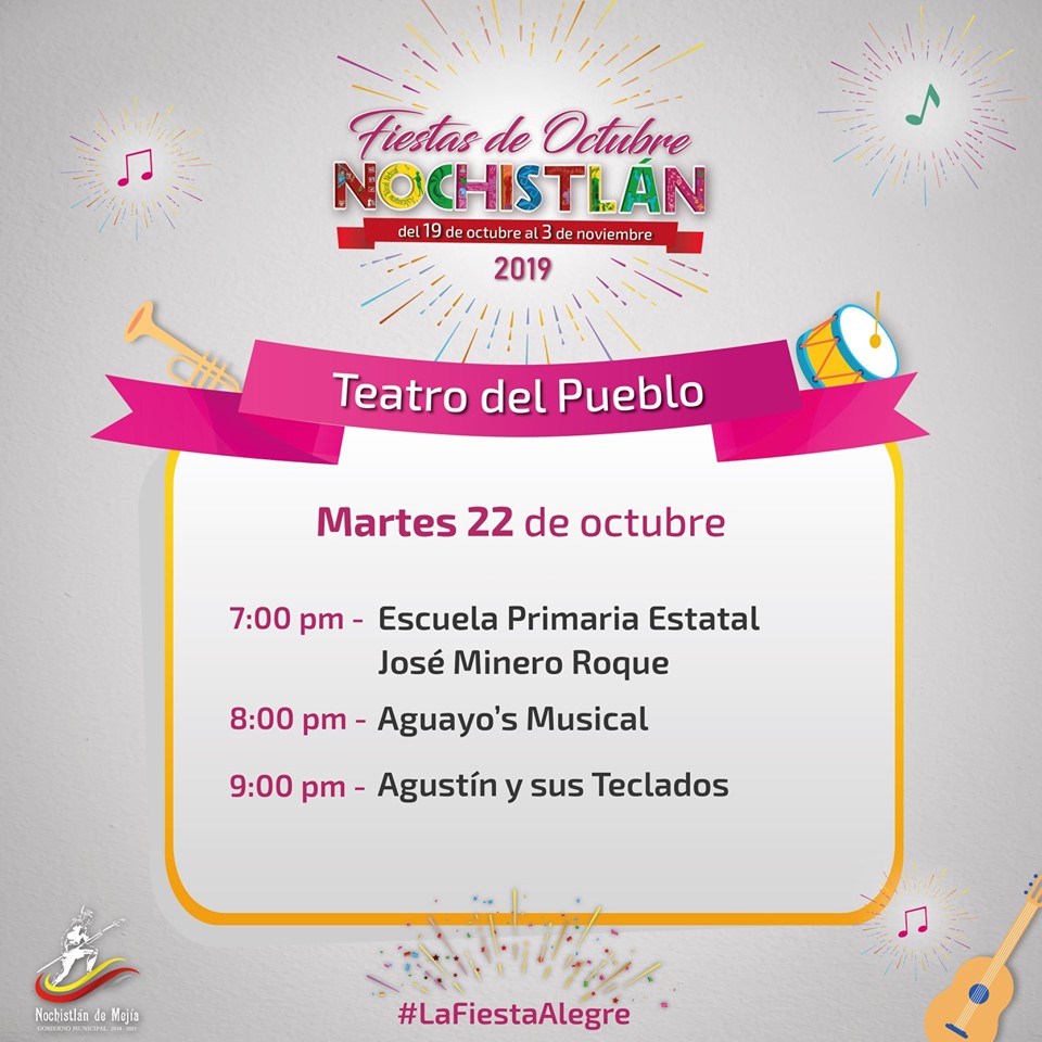 Eventos del martes 22 en el Teatro del Pueblo