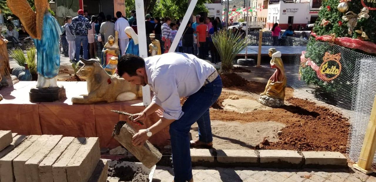 El nacimiento esta listo para el Festival Decembrino 2019