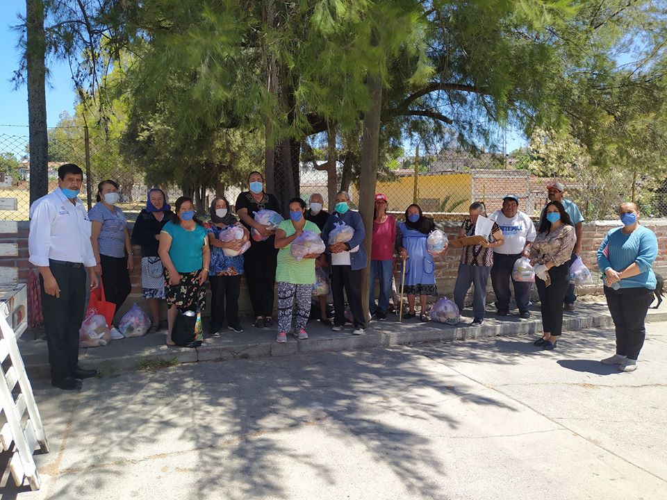 Apoyo alimenticio en Toyahua y Las Animas