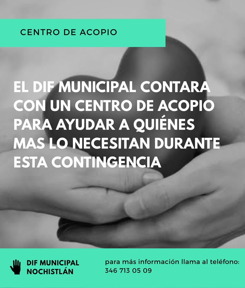 Centro de Acopio para apoyar a los mas necesitados