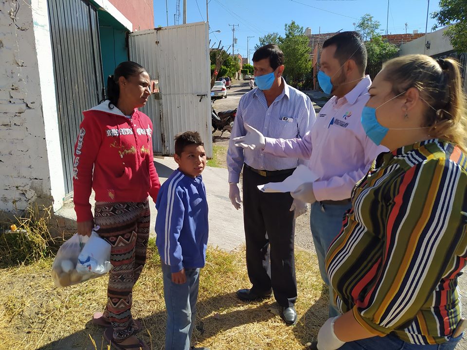 Inicia entrega de víveres a quien mas lo necesita en esta cuarentena