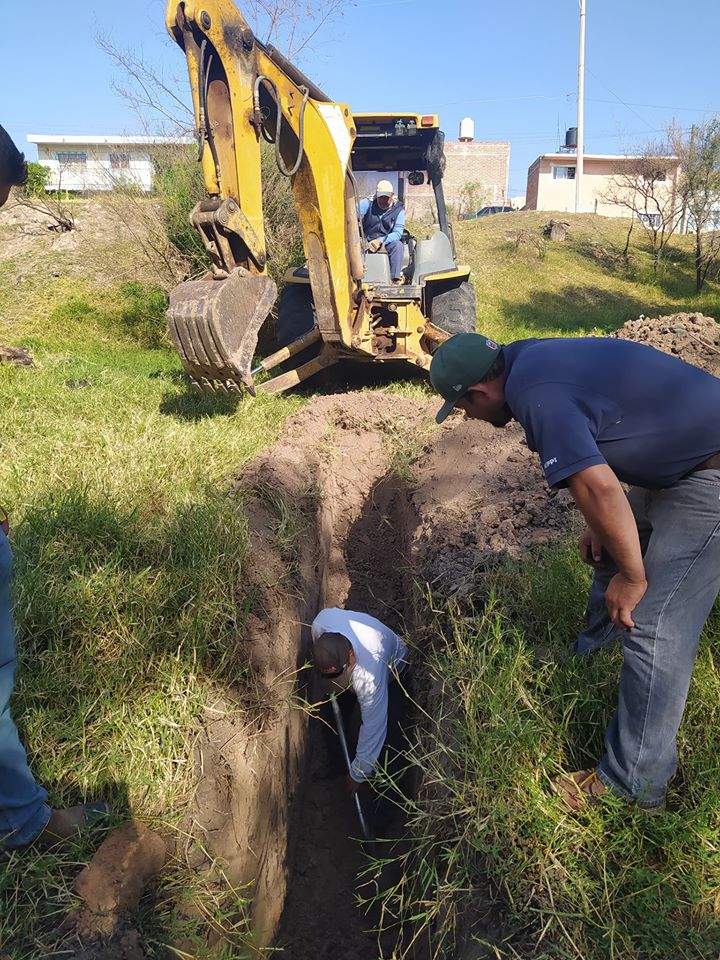 Reparamos el drenaje en la zona de la Guerrero