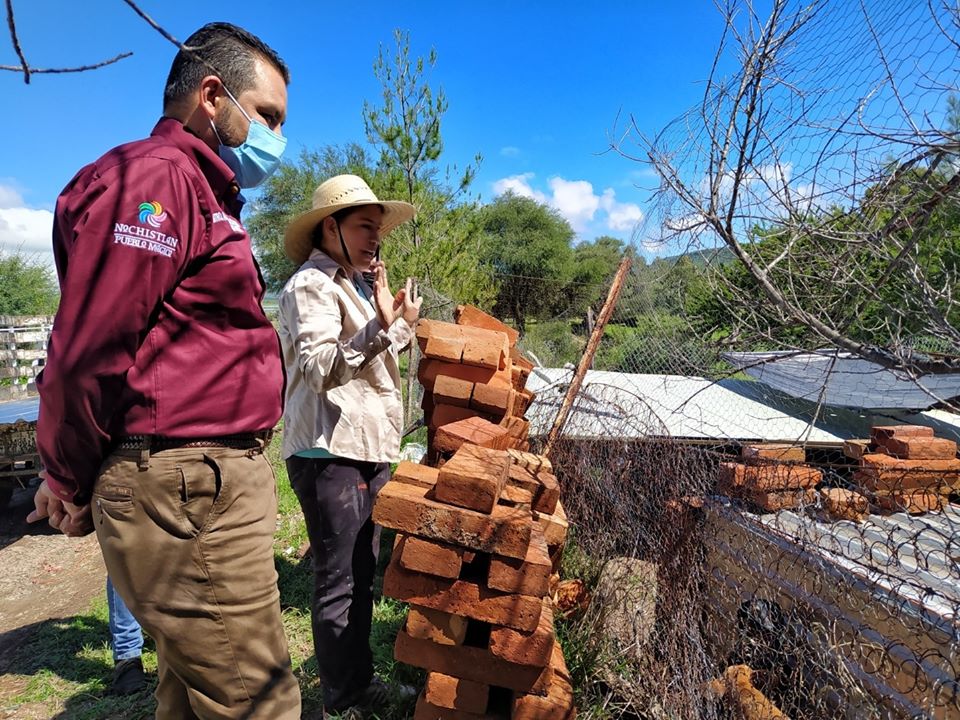 Entregamos material de construcción al albergue canino