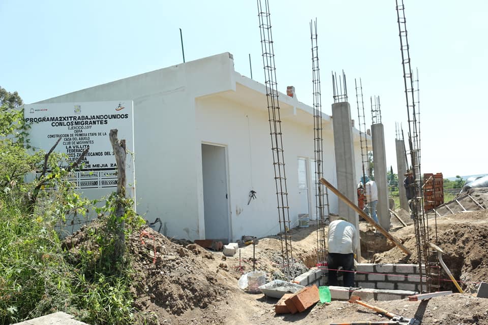 Avanza rápidamente la construcción de la Casa del Abuelo