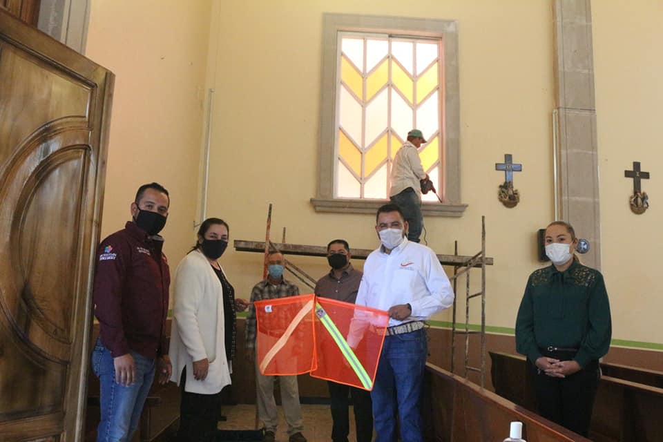 Arrancamos la rehabilitación del templo de San Miguel Arcángel.