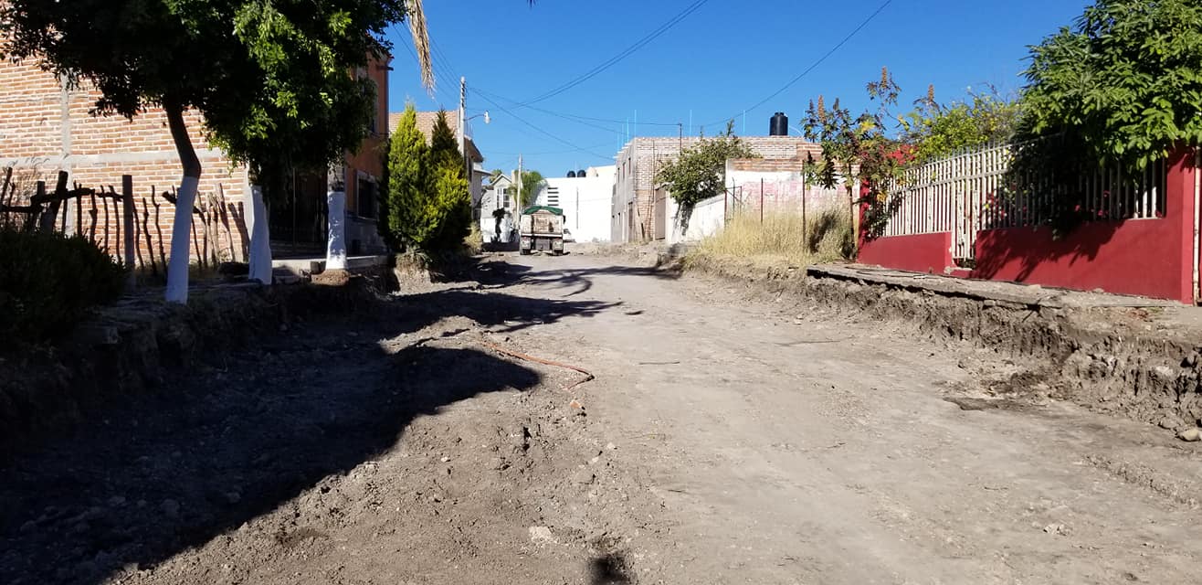 Presentamos avances en la Calle Villita