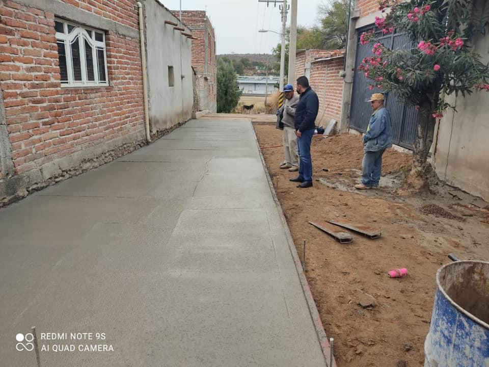 Construimos calle de calidad en Toyahua de Abajo