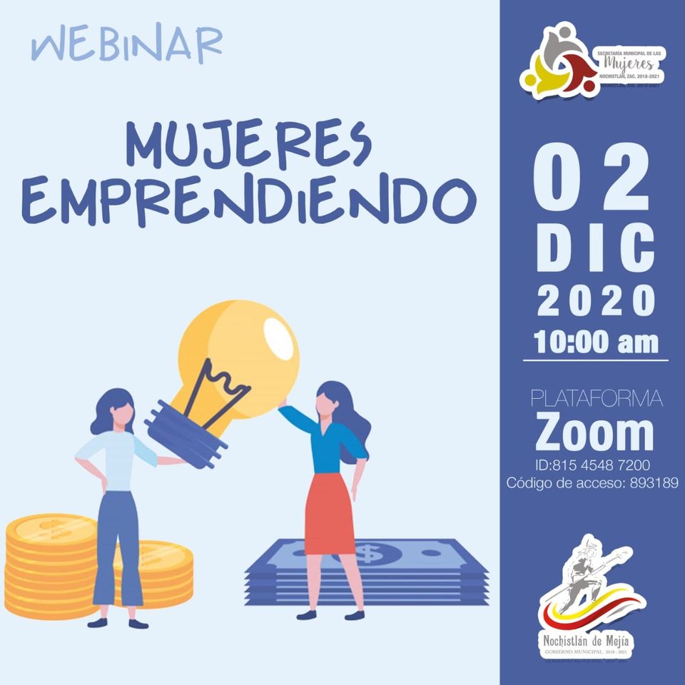 Webinar «Mujeres Emprendiendo»