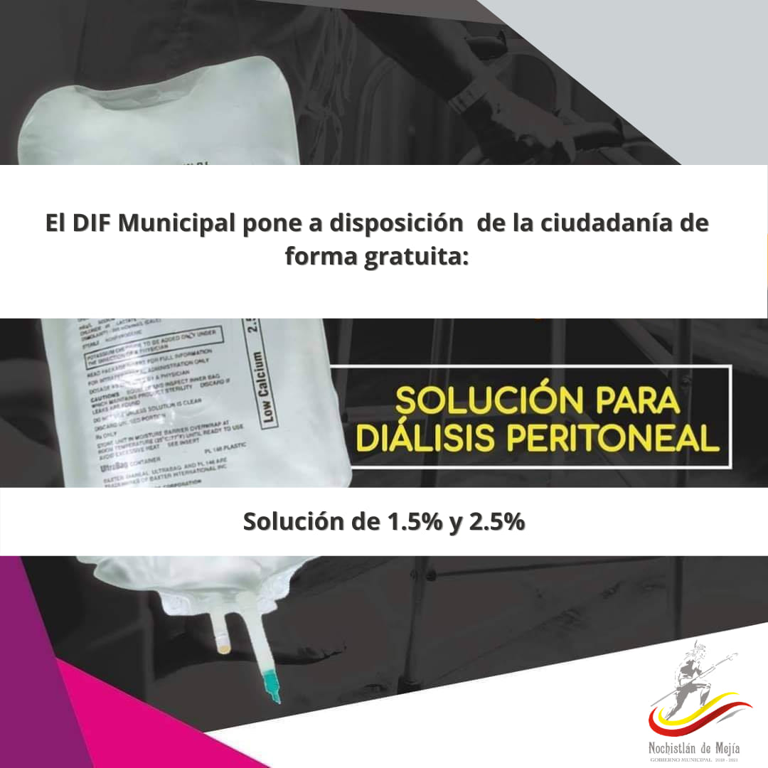 Solución para diálisis peritoneal ¡Gratis!