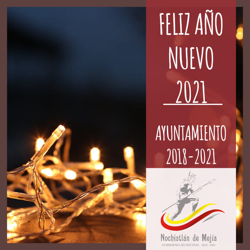 ¡Feliz año 2021!