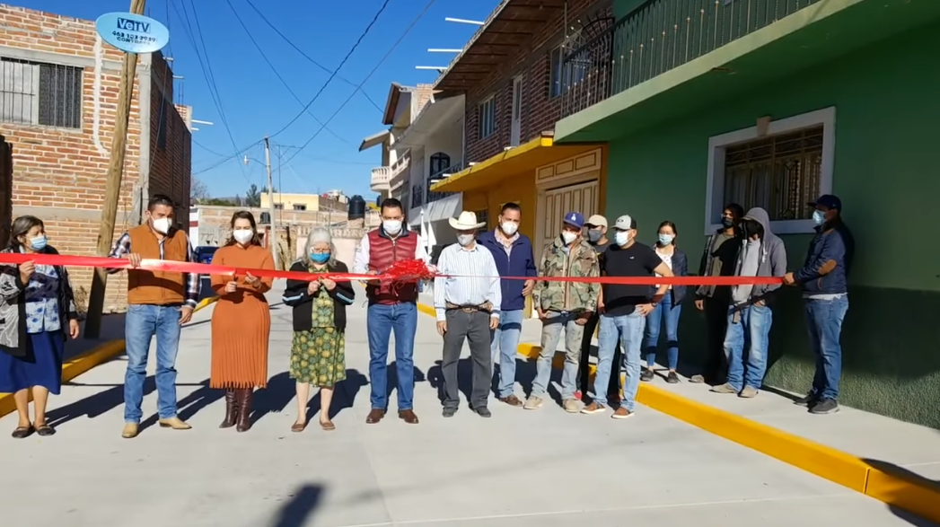 Inauguramos la calle Colón