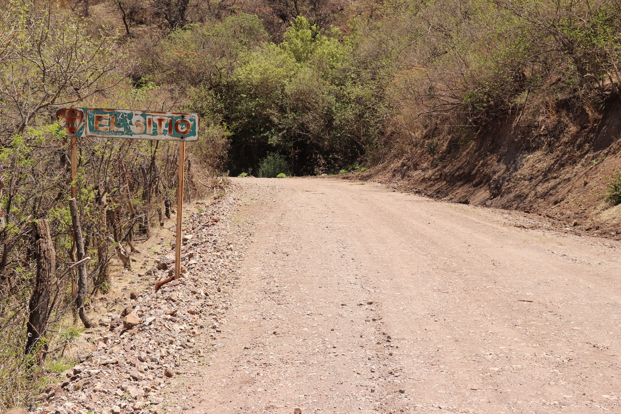 Rehabilitamos el camino de El Sitio al Capulín