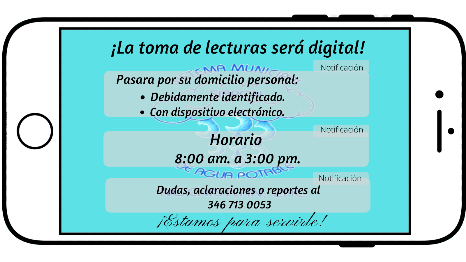 Registramos la lectura de medidores de manera digital