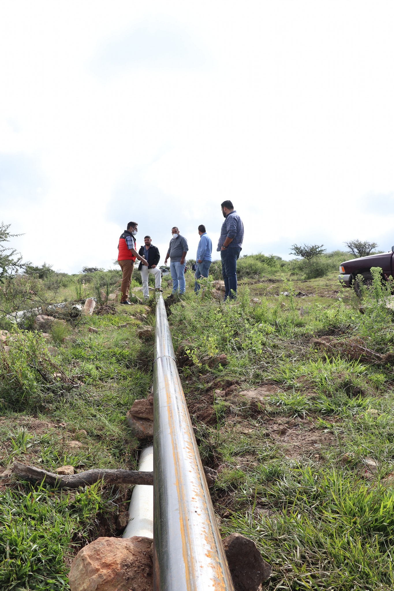 Rehabilitamos línea de agua en la comunidad Emiliano Zapata