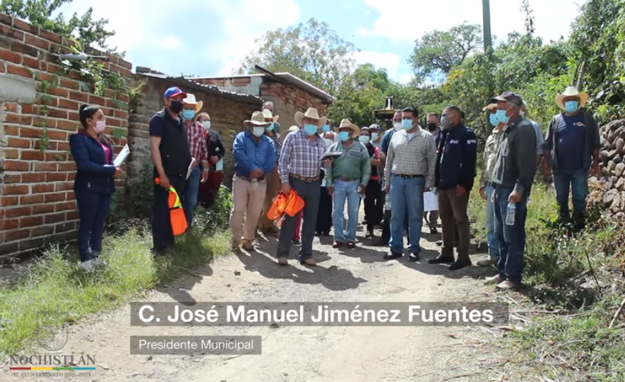 Inicia la construcción de camino «huella ecológica» en La Cofradía