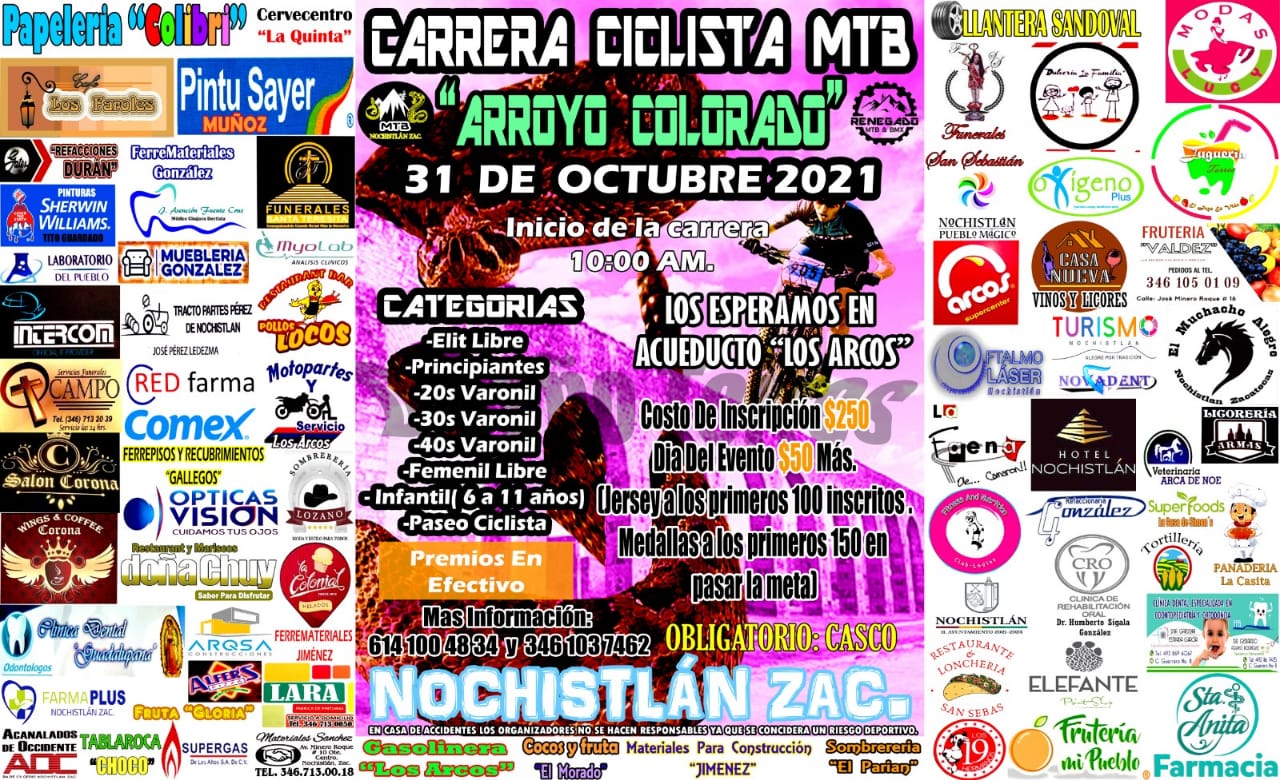 Carrera Ciclista MTB «Arroyo Colorado»