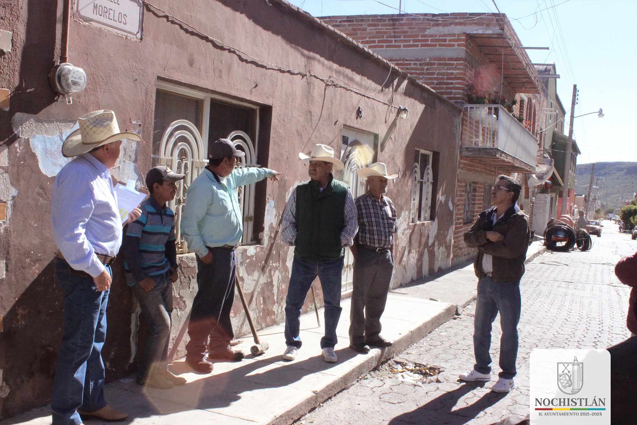 Rehabilitación de calle Morelos a un costado de la secundaria Diego Tenamaxtle