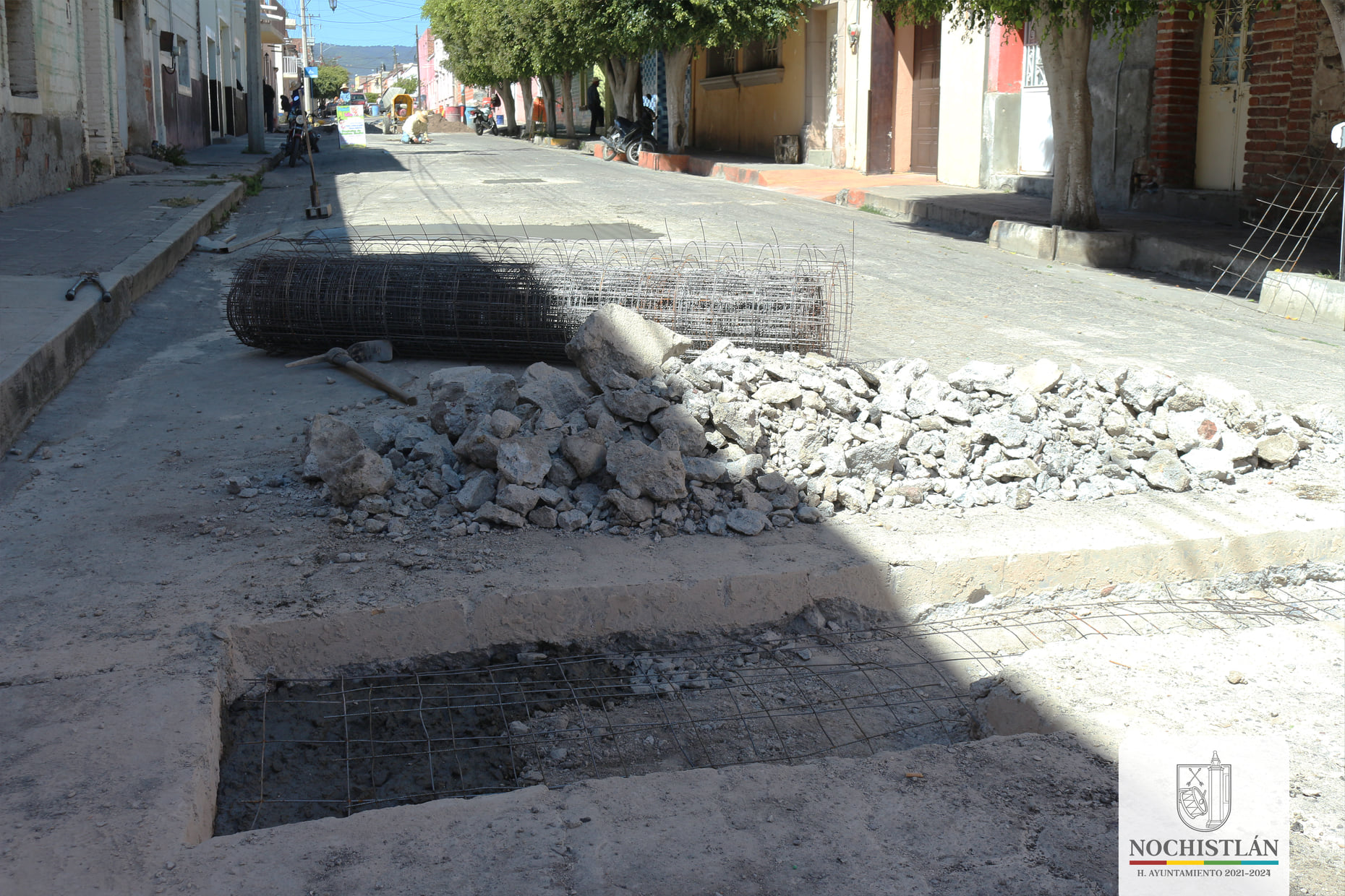 Continua el mejoramiento de la calle Rayón