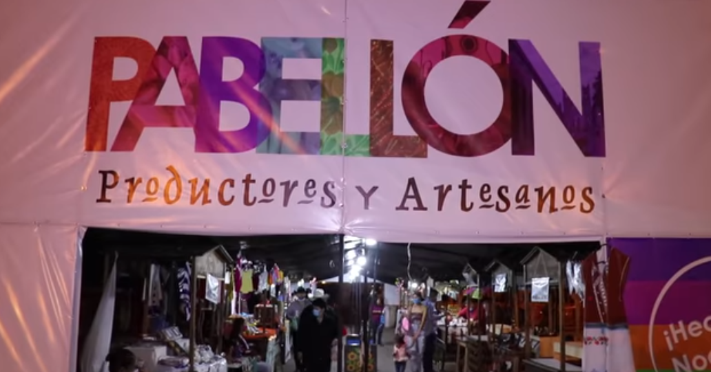 Pabellón de Productores y Artesanos en la Semana Cultural 2021