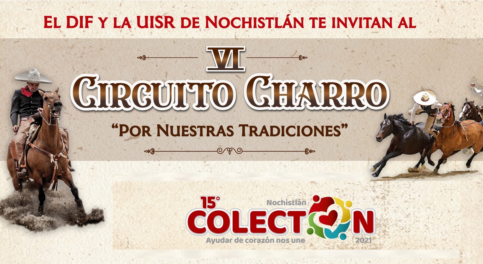 VI Circuito Charro en apoyo al 15º COLECTÓN