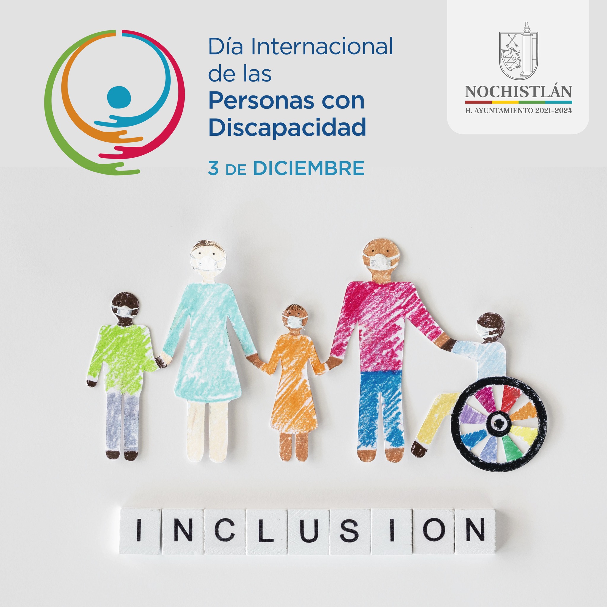 Día internacional de las personas con discapacidad.