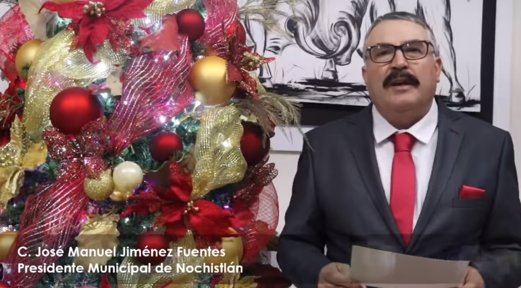 El H. Ayuntamiento les desea ¡Felices fiestas!